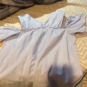 Long open top blouse